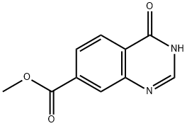 Methyl 4-hydroxyquinazoline-7-carboxylate Structure