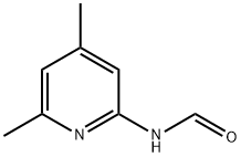 포름아미드,N-(4,6-디메틸-2-피리디닐)- 구조식 이미지