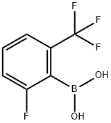 2-FLUORO-6-(TRIFLUOROMETHYL)PHENYLBORON& Structure
