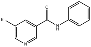 5-Bromo-N-phenylnicotinamide Structure