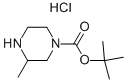 4-N-BOC-2-METHYLPIPERAZINE-HCL Structure