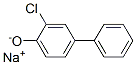 2-클로로-4-페닐페놀,나트륨염 구조식 이미지