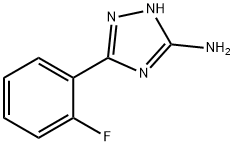 5-(2-fluorophenyl)-4H-1,2,4-triazol-3-amine 구조식 이미지