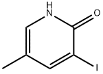 2-HYDROXY-3-IODO-5-METHYLPYRIDINE Structure