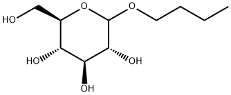 butyl D-glucoside Structure