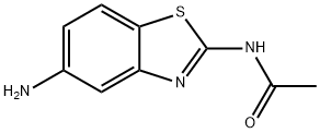 아세트아미드,N-(5-아미노-2-벤조티아졸릴)-(9CI) 구조식 이미지