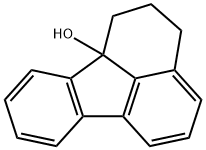 5,6-dihydrofluoranthen-6a(4H)-ol 구조식 이미지