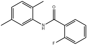 N-(2,5-디메틸페닐)-2-플루오로벤즈아미드 구조식 이미지