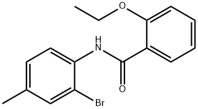 N-(2-bromo-4-methylphenyl)-2-ethoxybenzamide Structure