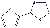 티오펜-2-카르브알데히드에탄-1,2-디일디티오아세탈 구조식 이미지