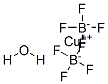 COPPER(II) TETRAFLUOROBORATE HYDRATE Structure