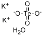 POTASSIUM TELLURATE HYDRATE Structure