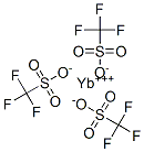 YTTERBIUM(III) TRIFLUOROMETHANESULFONAT& 구조식 이미지