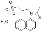 2-METHYL-1-(3-SULFOPROPYL)NAPHTHO(1 2-D& Structure