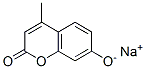 7-HYDROXY-4-METHYLCOUMARIN, SODIUM SALT 98 Structure