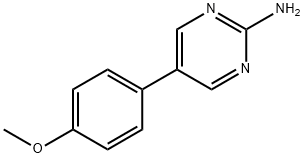 5-(4-Methoxyphenyl)pyrimidin-2-amine Structure
