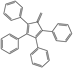 1,2,3,4-Tetraphenylfulvene Structure