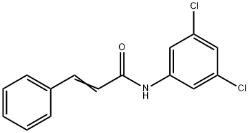 N-(3,5-dichlorophenyl)-3-phenylacrylamide Structure