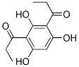 1,1'-(2,4,6-트리하이드록시-1,3-페닐렌)비스(1-프로파논) 구조식 이미지