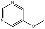Pyrimidine, 5-methoxy- (6CI,7CI,8CI,9CI) 구조식 이미지