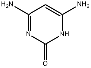 4,6-Diamino-2-pyrimidinol 구조식 이미지