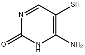 2(1H)-Pyrimidinone, 4-amino-5-mercapto- (9CI) 구조식 이미지