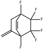 1,4,5,5,6,6-헥사플루오로-7-메틸렌비시클로[2.2.2]옥트-2-엔 구조식 이미지