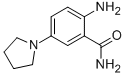 2-AMINO-5-PYRROLIDINOBENZAMIDE 구조식 이미지