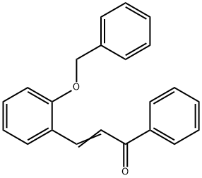 1-[2-(BENZYLOXY)PHENYL]-3-PHENYLPROP-2-EN-1-ONE Structure