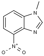 4-NITRO-1-METHYLBENZIMIDAZOLE Structure