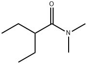 2-에틸-N,N-디메틸부티르아미드 구조식 이미지