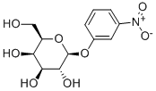 3-NITROPHENYL-BETA-D-GALACTOPYRANOSIDE 구조식 이미지