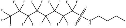 N-Butyl-1,1,2,2,3,3,4,4,5,5,6,6,7,7,8,8,8-heptadecafluoro-1-octanesulfonamide Structure