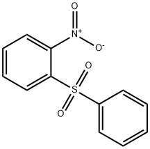 2-Nitrophenyl phenyl sulfone 구조식 이미지