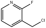 피리딘,3-(클로로메틸)-2-플루오로-(9CI) 구조식 이미지