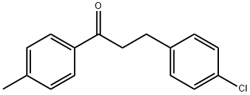 3-(4-CHLOROPHENYL)-4'-METHYLPROPIOPHENONE Structure