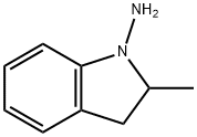 2-Methylindolin-1-amine Structure
