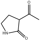 2-Pyrrolidinone, 3-acetyl- (8CI,9CI) Structure