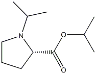 이소프로필1-이소프로필-2-피롤리딘카르복실레이트 구조식 이미지