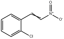 1-(2-Chlorophenyl)-2-nitroethylene 구조식 이미지