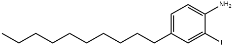 4-DECYL-2-IODOBENZENAMINE Structure