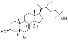 2-deoxyecdysone Structure