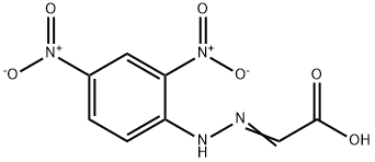 글리옥실레이트2,4-디니트로페닐히드라존 구조식 이미지
