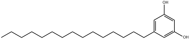 5-pentadecylresorcinol 구조식 이미지