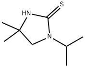 1-Isopropyl-4,4-dimethyl-2-imidazolidinethione Structure