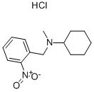 31611-42-4 N-cyclohexyl-N-methyl-2-nitrobenzylamine monohydrochloride
