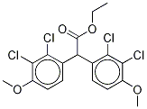 2,3-Dichloro-α-(2,3-dichloro-4-Methoxyphenyl)-4-Methoxy-benzeneacetic Acid Ethyl Ester Structure