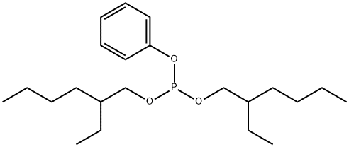 bis(2-ethylhexyl) phenyl phosphite Structure