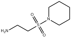 [2-(피페리딘-1-일술포닐)에틸]아민 구조식 이미지