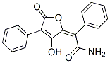 (E)-2-(3-Hydroxy-5-oxo-4-phenylfuran-2-ylidene)-2-phenylacetamide Structure